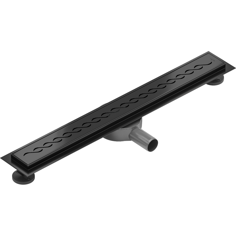 Mexen Flat 360° M18 odpływ liniowy obrotowy 70 cm, czarny - 1723070-40