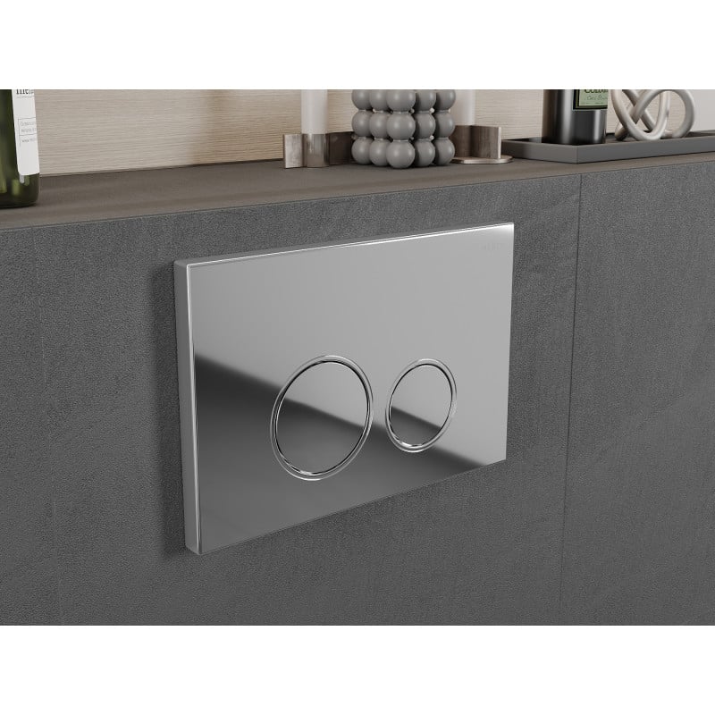 Mexen Fenix 05 przycisk spłukujący, chrom błyszczący - 600501