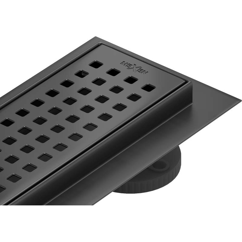 Mexen Flat 360° M08 odpływ liniowy obrotowy 50 cm, czarny - 1725050-40