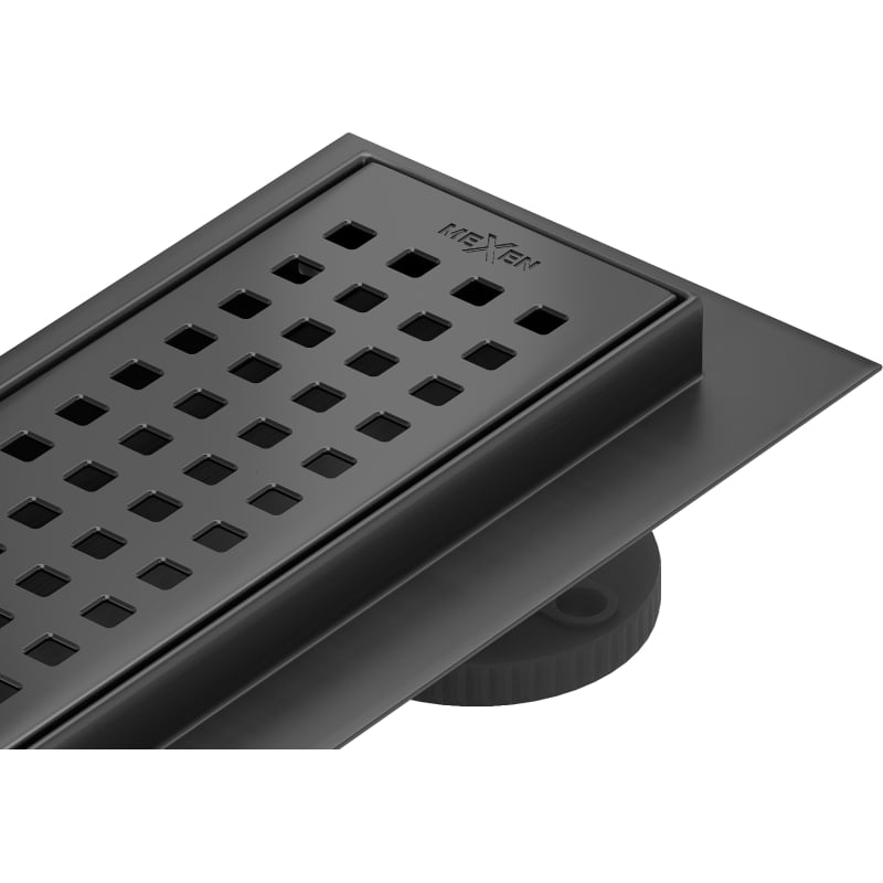 Mexen Flat 360° M08 odpływ liniowy obrotowy 60 cm, czarny - 1725060-40
