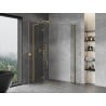 Mexen Mist-H L Duo kabina prysznicowa uchylna lewa 110 x 70 cm, transparent, złota - 8A5L-110L-070P-50-00