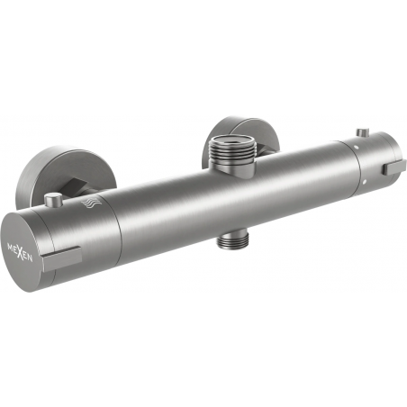 Mexen Kai termostatyczna bateria prysznicowa,  gun gray szczotkowany - 77150-66
