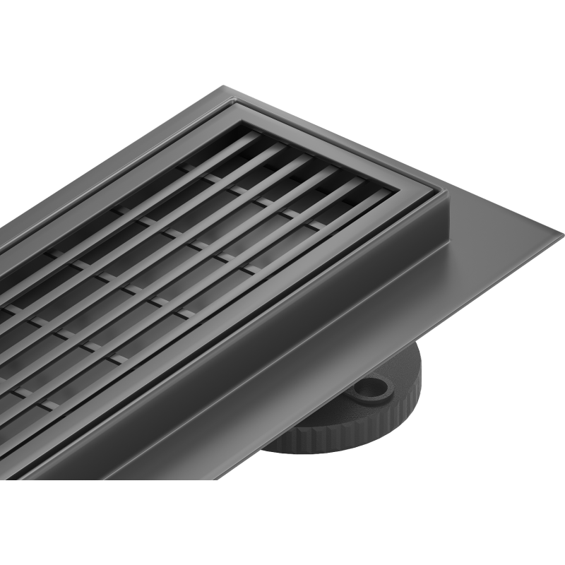 Mexen Flat 360° M33 odpływ liniowy obrotowy 70 cm, czarny - 1733070-40