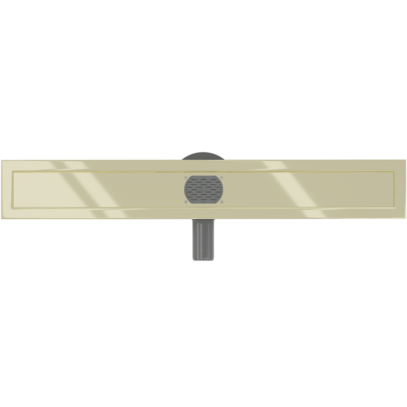 Mexen Flat 360° korpus do odpływu liniowego obrotowy 50 cm, złoty - 1540050