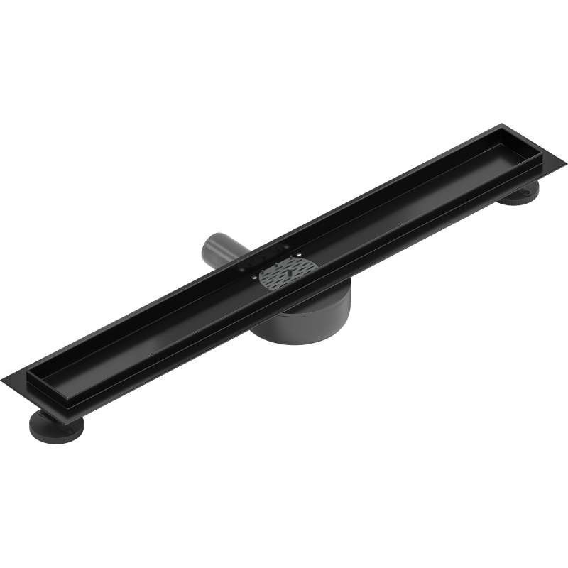 Mexen Flat 360° korpus do odpływu liniowego obrotowy 50 cm, czarny - 1740050