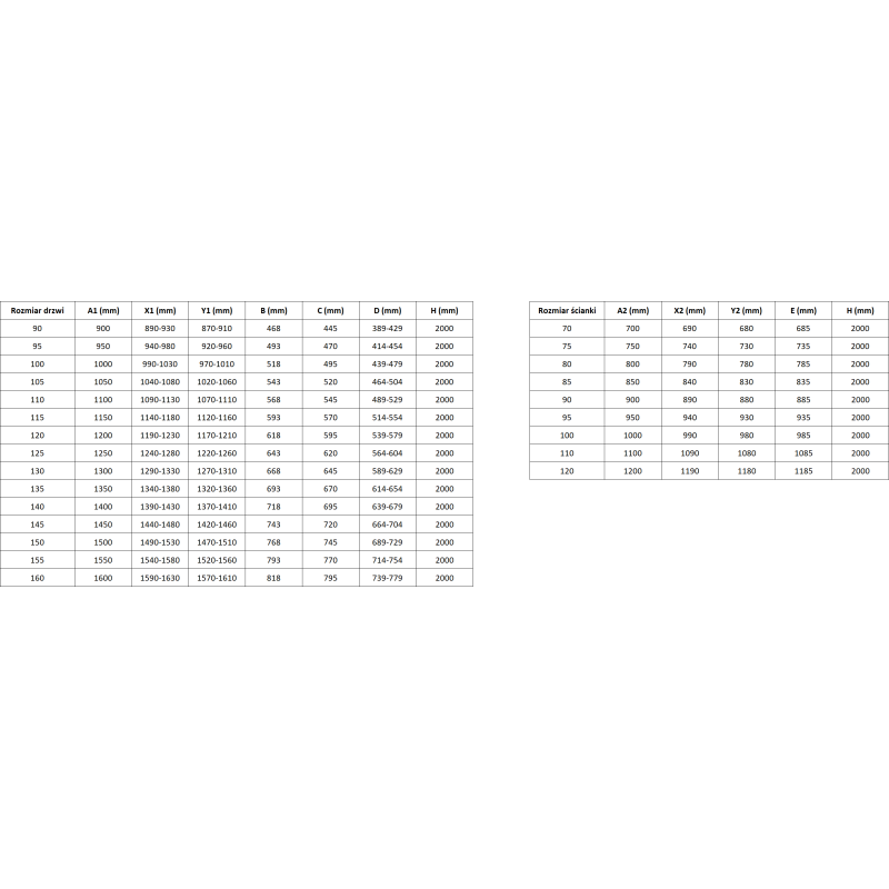 Mexen Rox-3S L kabina prysznicowa 3-ścienna rozsuwana prawa 115 x 70 cm, czarna kratka, czarna - 8C2L-115-070-70-77-3S-P
