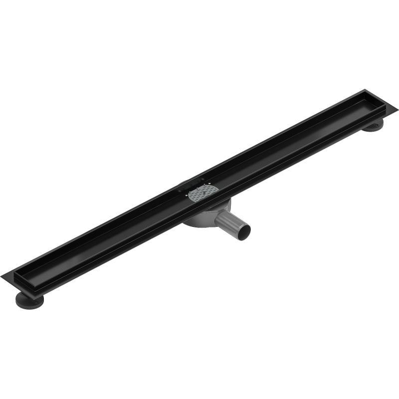 Mexen Flat 360° korpus do odpływu liniowego obrotowy 90 cm, czarny - 1740090