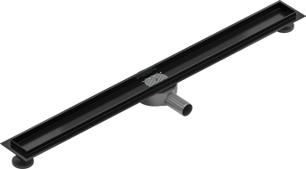 Mexen Flat 360° korpus do odpływu liniowego obrotowy 90 cm, czarny - 1740090