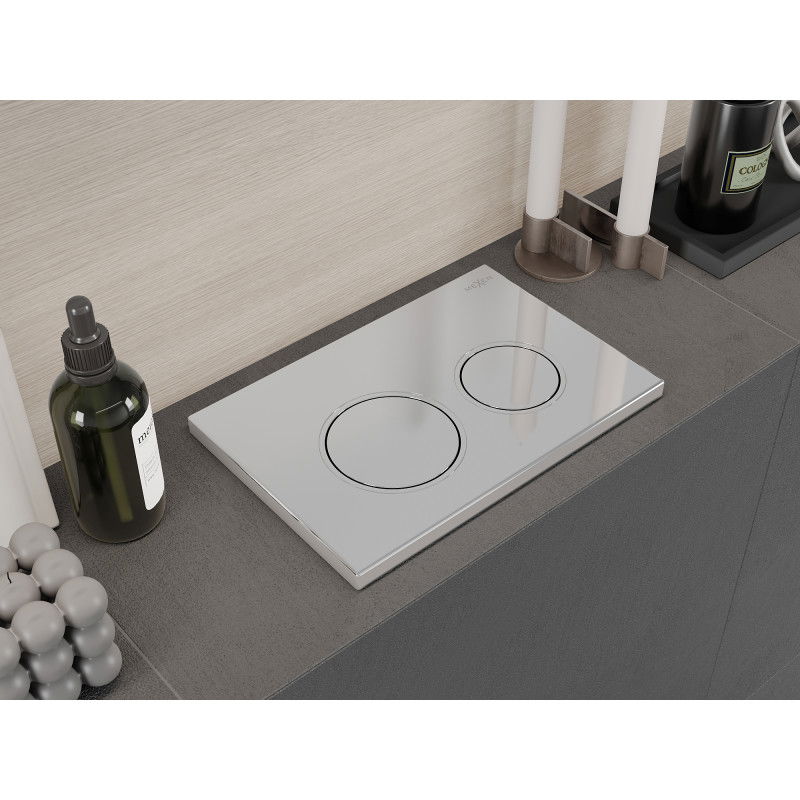 Mexen Fenix 07 XS przycisk spłukujący, chrom błyszczący - 600701