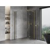 Mexen Mist-H L Duo kabina prysznicowa uchylna prawa 90 x 115 cm, transparent, złota - 8A5L-090L-115P-50-00