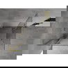 Mexen Mist-H L Duo kabina prysznicowa uchylna 115 x 115 cm, transparent, złota szczotkowana - 8A5L-115L-115P-55-00