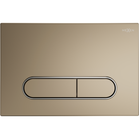 Mexen Fenix 11 przycisk spłukujący, złoty szampański - 601104