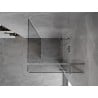 Mexen Mist-H T kabina prysznicowa uchylna prawa 100 x 100 cm, transparent, chrom - 8A5T-100-100-01-00-P
