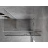 Mexen Mist-H T kabina prysznicowa uchylna prawa 80 x 75 cm, transparent, chrom - 8A5T-080-075-01-00-P