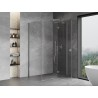 Mexen Mist-H T kabina prysznicowa uchylna prawa 80 x 75 cm, transparent, chrom - 8A5T-080-075-01-00-P