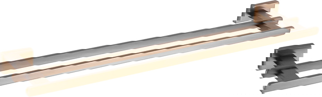 Mexen Arno podwójny wieszak na ręcznik, miedź szczotkowana - 7020725-65