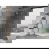 Mexen Mist-H T kabina prysznicowa uchylna prawa 110 x 120 cm, transparent, chrom - 8A5T-110-120-01-00-P
