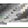 Mexen Mist-H T kabina prysznicowa uchylna lewa 110 x 110 cm, transparent, chrom - 8A5T-110-110-01-00-L