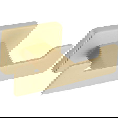 Mexen Arno podwójny haczyk na ręcznik, złoty szczotkowany - 7020735-55