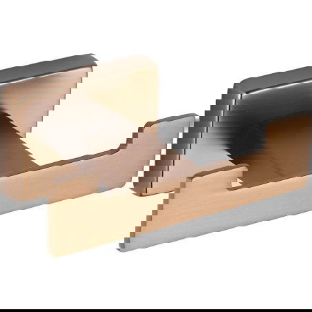 Mexen Arno podwójny haczyk na ręcznik, miedź szczotkowana - 7020735-65