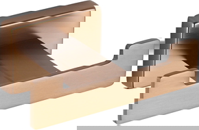 Mexen Arno podwójny haczyk na ręcznik, miedź szczotkowana - 7020735-65