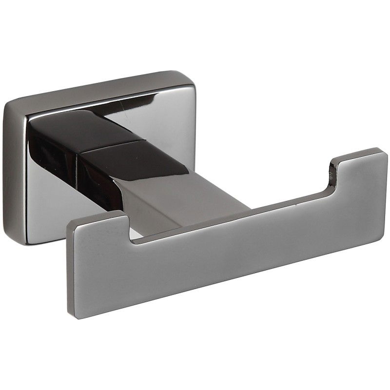 Mexen Arno podwójny haczyk na ręcznik, black chrome - 7020735-73