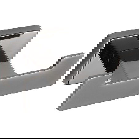 Mexen Arno podwójny haczyk na ręcznik, black chrome - 7020735-73