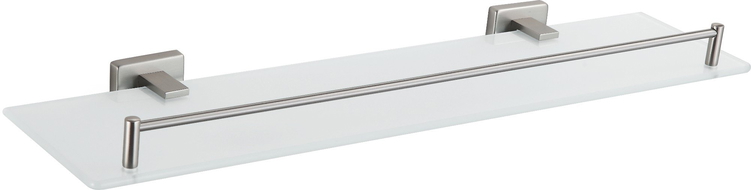 Mexen Arno wisząca półka szklana, nikiel szczotkowany - 7020737-97