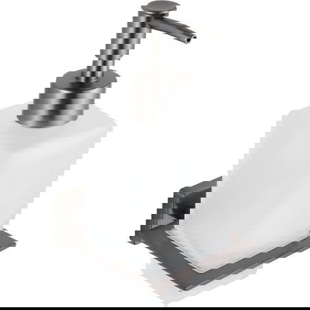 Mexen Arno dozownik do mydła, gun gray szczotkowany - 70207388-66