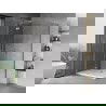 Mexen Mist-H T kabina prysznicowa uchylna lewa 90 x 100 cm, transparent, chrom - 8A5T-090-100-01-00-L