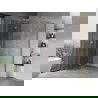 Mexen Mist-H T kabina prysznicowa uchylna lewa 90 x 100 cm, transparent, chrom - 8A5T-090-100-01-00-L