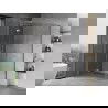 Mexen Mist-H T kabina prysznicowa uchylna lewa 90 x 100 cm, transparent, chrom - 8A5T-090-100-01-00-L