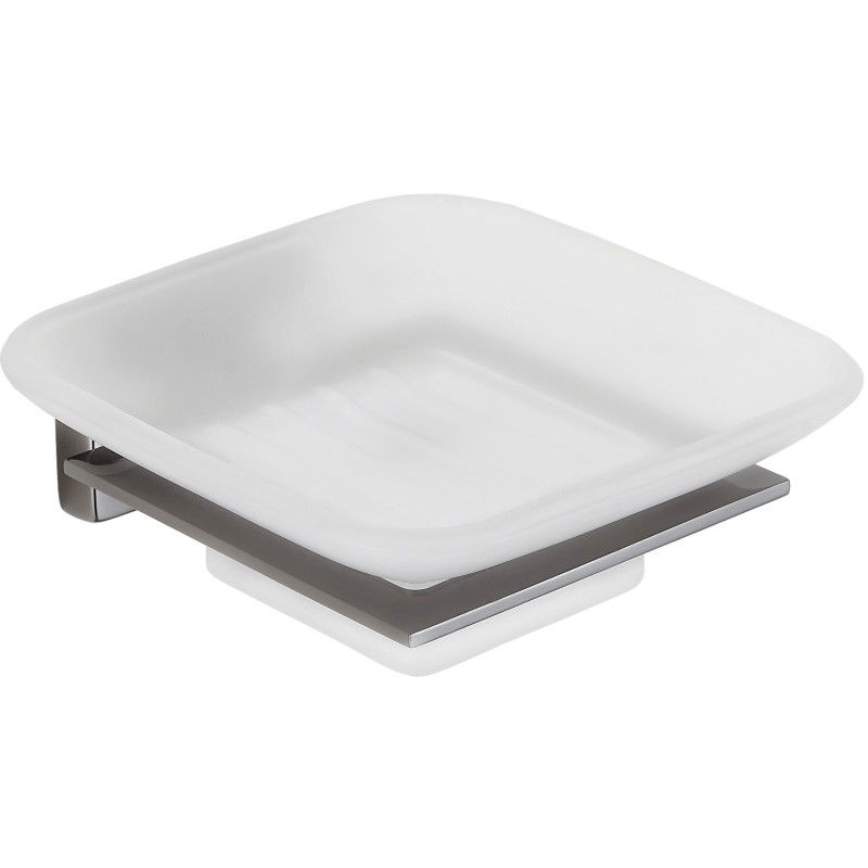 Mexen Arno mydelniczka, black chrome - 7020739-73