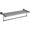 Mexen Remo półka na ręcznik, black chrome - 7050720-73