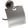Mexen Remo uchwyt na papier toaletowy, black chrome - 7050733-73