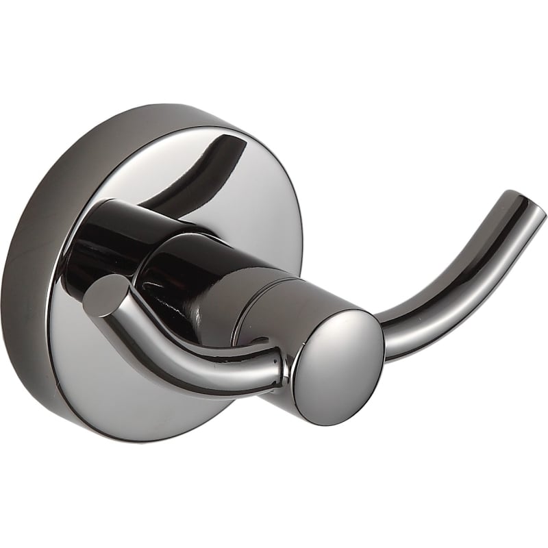 Mexen Remo podwójny haczyk na ręcznik, black chrome - 70507352-73