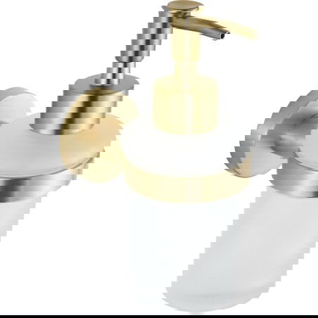 Mexen Remo dozownik do mydła, złoty szczotkowany - 70507388-55