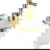 Mexen Remo dozownik do mydła, złoty szczotkowany - 70507388-55