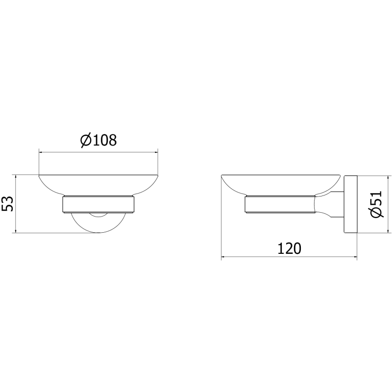 Mexen Remo mydelniczka, gun gray szczotkowany - 7050739-66