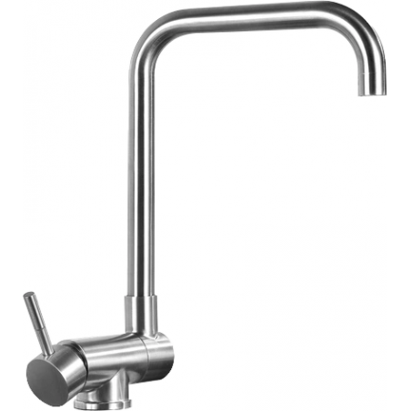 Mexen Madox bateria kuchenna podokienna, inox - 672000-00