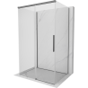 Mexen Rox-3S kabina prysznicowa 3-ścienna rozsuwana 135 x 70 cm, transparent, gun metal - 8C2-135-070-95-00-3S
