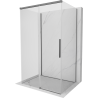 Mexen Rox-3S kabina prysznicowa 3-ścienna rozsuwana 155 x 110 cm, transparent, gun metal - 8C2-155-110-95-00-3S