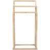Mexen Bamboo stojący wieszak na ręcznik, bambus natural - 701342-00