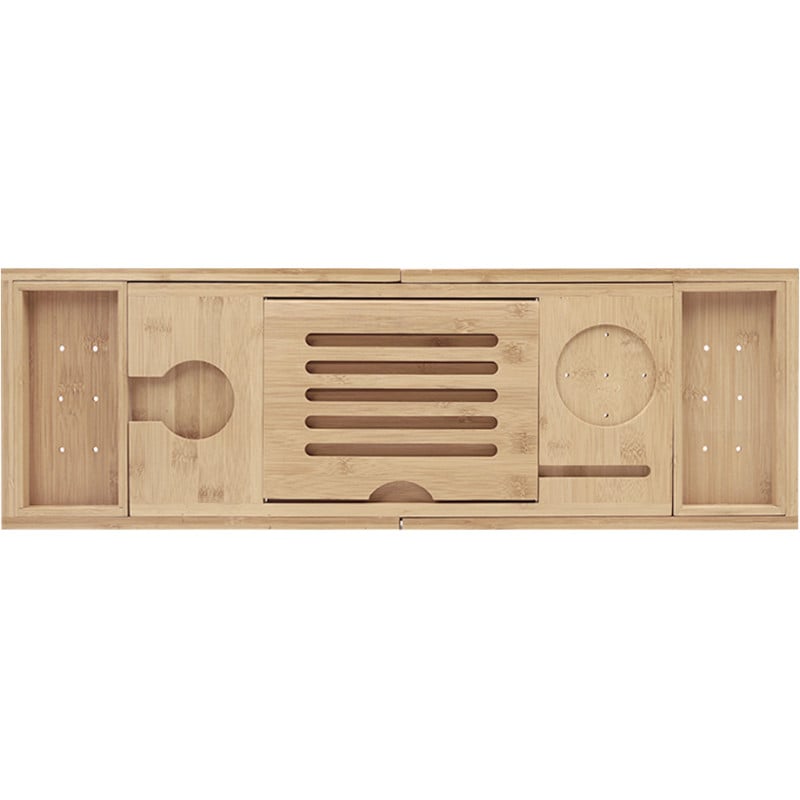 Mexen Bamboo półka na wanne 70-105 cm, bambus natural - 701170-00