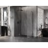 Mexen Lunar kabina prysznicowa uchylna lewa 70 x 90 cm, transparent, gun metal - 834-070-090-95-00-L