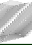 Mexen Lunar kabina prysznicowa uchylna prawa 75 x 80 cm, transparent, chrom - 834-075-080-01-00-P