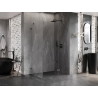 Mexen Lunar kabina prysznicowa uchylna prawa 80 x 90 cm, transparent, gun metal - 834-080-090-95-00-P