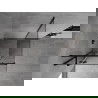 Mexen Mist-H T kabina prysznicowa uchylna lewa 85 x 85 cm, transparent, czarna - 8A5T-085-085-70-00-L