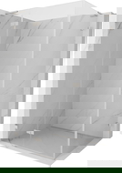 Mexen Lunar L kabina prysznicowa uchylna lewa 70 x 80 cm, transparent, nikiel szczotkowany - 834L-070-080-97-00-L