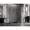 Mexen Lunar L kabina prysznicowa uchylna prawa 85 x 90 cm, transparent, złota - 834L-085-090-50-00-P